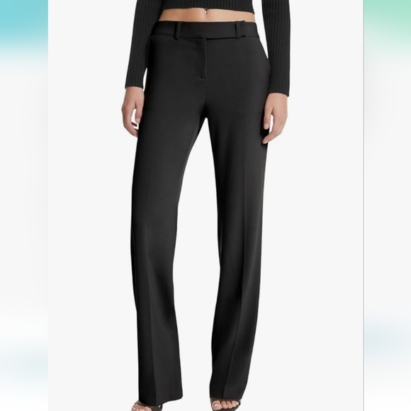 Michael Michael Kors Straight Leg Woven Pants Trousers - Picture 6 of 6